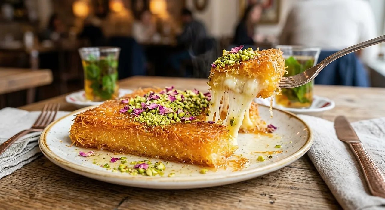 Baklava en kunefe